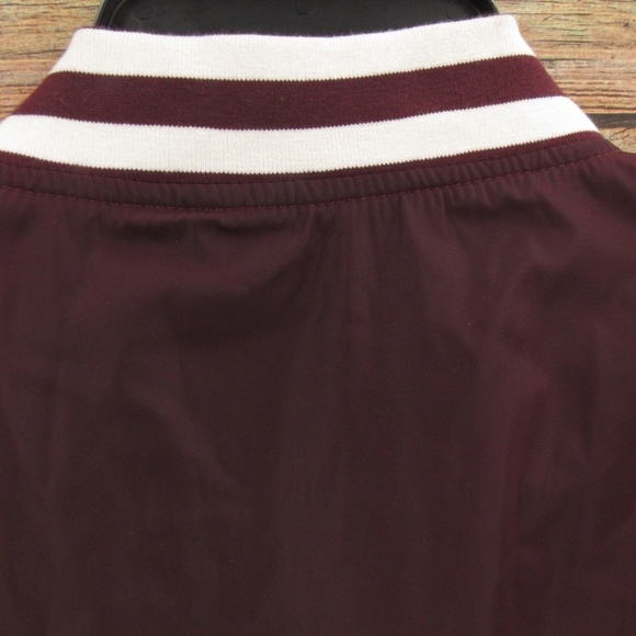 Goodfellow Maroon/White Varsity Jacket XL - Picture 13 of 13